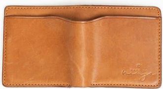 Minga London Leather Foldable Wallet in Honey at Nordstrom