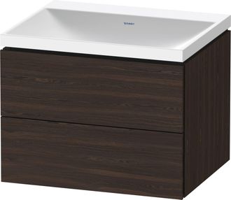 Duravit Duravit L-cube Conjunto En C Suspendido, 2 Cajones, Sin