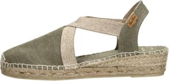 Toni Pons Verdi-V Sandalen Touwzool - Dames - Sleehakken - Beige - 36 EU - Schoenen