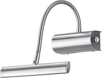 Trio Curtis Nickel Flexible Led Mirror Sconce Iluminaci&oacute;n
