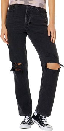 Lucky Brand High Rise 90S Loose Jean In Atlas Dest