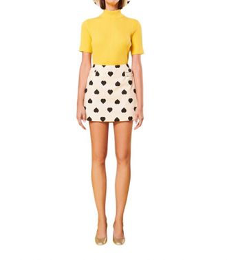 Tara Jarmon Josefa Skirt In Craie