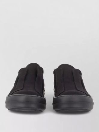 Rick Owens vintage laceless low top sneaker rubber sole