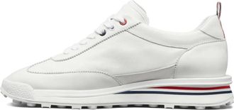 Thom Browne Sneakers in pelle - Bianco