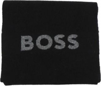 HUGO BOSS unisex, Accessoires, Zwart, Maat: ONE Size Wol