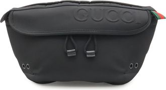 Gucci Black Nylon Pouch Sling Bag (Pre-Owned)