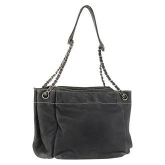 Chanel Pre-owned Vintage Shoulder Bag - Dames - Pre-owned - Zwart - Maat: ONE Size Leer