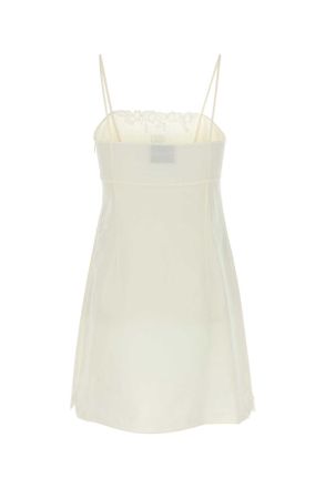 Miu Miu Mf5875sooo17lv F0304 Avorio Coli Abiti Dress