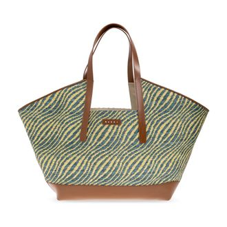 Marni Tote Bags, female, Green, Size: ONE SIZE Shopper Bag