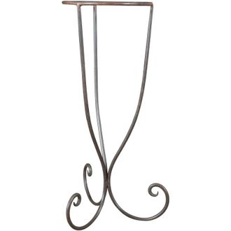 Biscottini International Biscottini - Base De Hierro Forjado A Mano Para El Porta Maceta