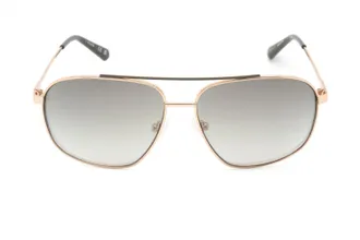 Guess GU6973 Gradient Lens Aviator Sunglasses - Gold