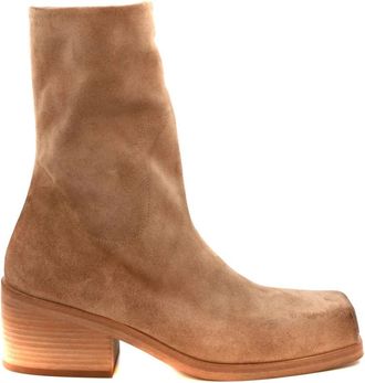 Mars&egrave;ll Stijlvolle Booties voor dagelijks gebruik - Dames - Laarzen met Hak - Bruin - 35 EU - Schoenen
