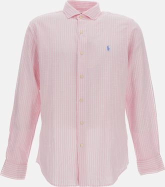 Polo Ralph Lauren Camicia Seersucker A Righe
