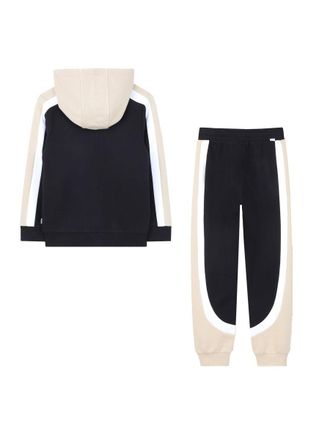 HUGO BOSS Cotton-Blend Tracksuit - Black