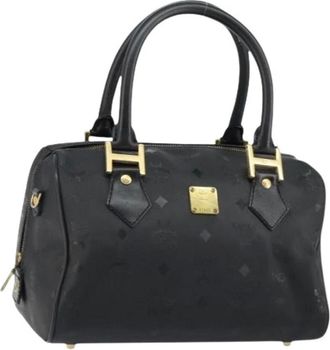 MCM Pre-owned Handbags, female, Black, Size: ONE SIZE Pre-owned Hand Bag