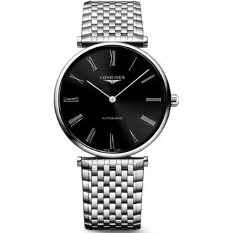 Longines La Grande Classique Automatic Black Dial Steel Womens Watch L4.918.4.51.6