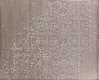 Exquisite Rugs Fine Bamboo Hand Knotted Bamboo Silk Area Rug