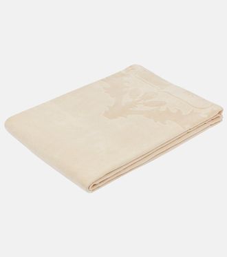 Loro Piana Crest cotton beach towel