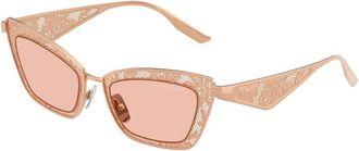 Dolce & Gabbana DG2311 129884 Womens Sunglasses Gold Size 51