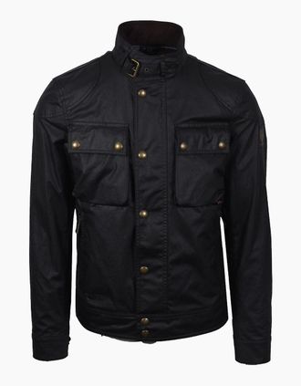 Belstaff Mens Belstaff Racemaster Jacket Black - Size: 44