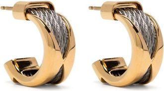 Charriol Celtic Dream earrings - women - Steel/PVD - One Size - Gold