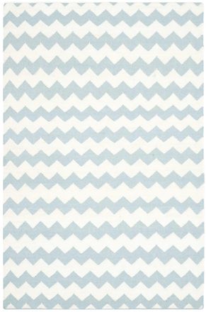 Safavieh Alfombra lana neutrale/blu 122 x 183 cm