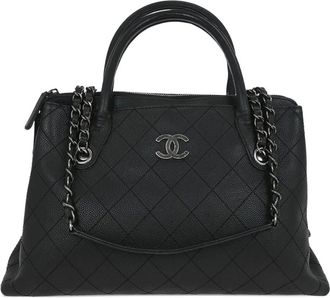 Chanel Borsa tote Urban Shopping anni 16-17 - Nero