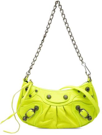 Balenciaga Pre-owned Balenciaga Mini Leather Motocross Le Cagole Satchel Ladies USUF74PHK3CFVRZO