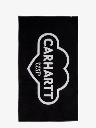 Carhartt Work in Progress Telo mare in cotone con stampa logo frontale - CARHARTT WIP - gender_Man
