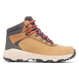 Columbia Newton Wander YL7183-286 Womens Brown Leather Hiking Boots MEW587