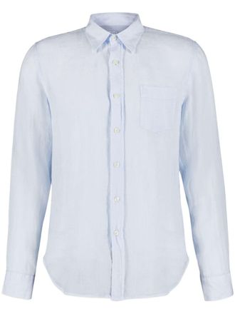 120% Lino linen shirt - Blue