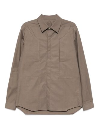 Rick Owens fogpocket shirt - Grey