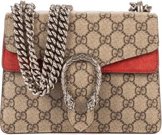 Gucci Pre-owned Womens Dionysus Mini Shoulder Bag - Beige - One Size