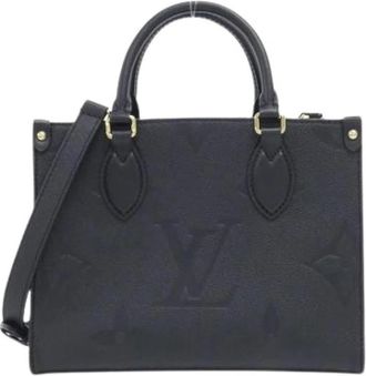 Louis Vuitton Pre-owned Vintage Tote Bag - Dames - Vintage Shopper - Zwart - ONE Size - Leer - Vintage