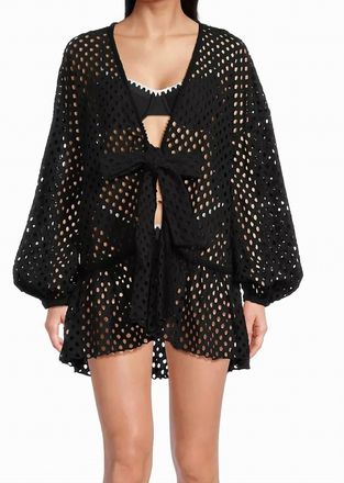 Ramy Brook Caya Cover Up Dress In Black