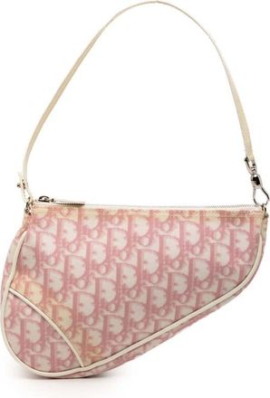 Dior Pre-owned Dior Mini issimo Coated Canvas Saddle Pochette Ladies LCZBPKKRS9J86SL8