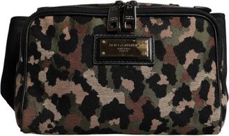 Dolce & Gabbana Dolce & Gabbana Leopard Jacquard Belt Bag Multicolor