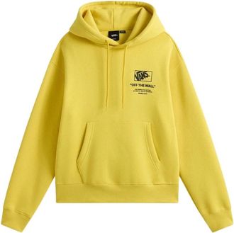 Vans Stacked Hi Pullover - Heren - Hoodies - Geel - M - Katoen - Hoodies & sweatvesten