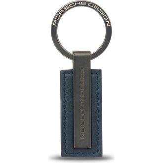 Porsche Design Key Ring Metal Bar in Dark Blue at Nordstrom
