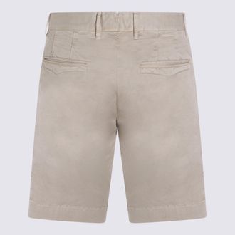 Incotex Mens Shorts Beige _100 % Co