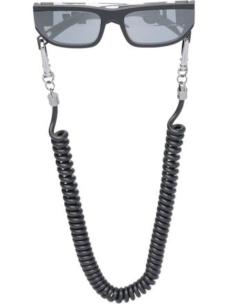 Dolce & Gabbana Eyewear Occhiali da sole rettangolari - Nero