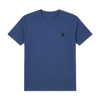 U.S.Polo Association U.s. Polo Assn. - Questa T-shirt - Heren - Tops - Blauw - Maat: L Katoen