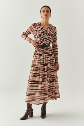Exquise Bellamy K.Midi Dress in Multi Color at Nordstrom, Size X-Small