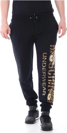 Moschino Sport - Heren - Sweatpants - Zwart - XS - Katoen - Broeken