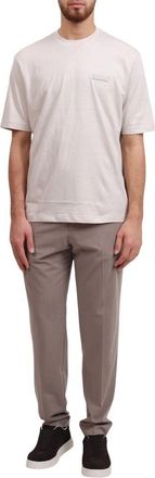 A|X Armani Exchange Lyocell Blend Trousers - Beige