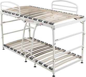 Colchones Aznar Litera Plegable Vega Max Con Hidr&aacute;ulicos Blanca 90x190 Cm