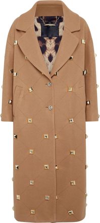 Philipp Plein Oversize Coat Studs