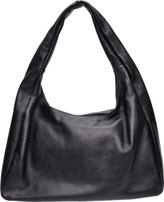 Roberta M Zwart Rundleer Tas