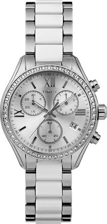 Timex Womens Classic Silver Dial Watch