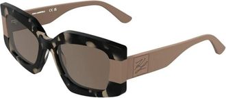 Karl Lagerfeld Kl 6206S 019 Zonnebrillen - Dames - Zonnebrillen - Veelkleurig - 54 MM - Accessoires